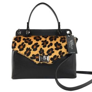 Luana Ferracuti made in Italy two side satchel bag